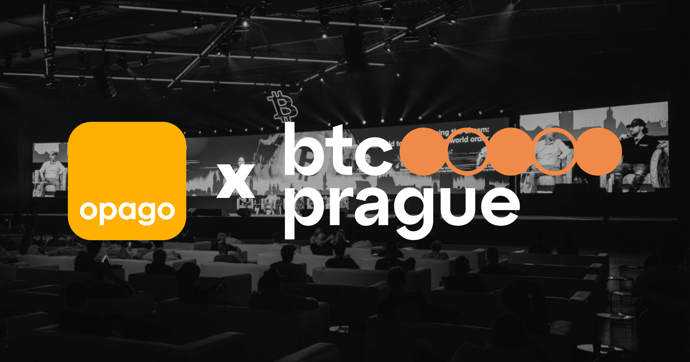 opago auf der BTC Prague 2026 als offizieller Lightning Service Provider